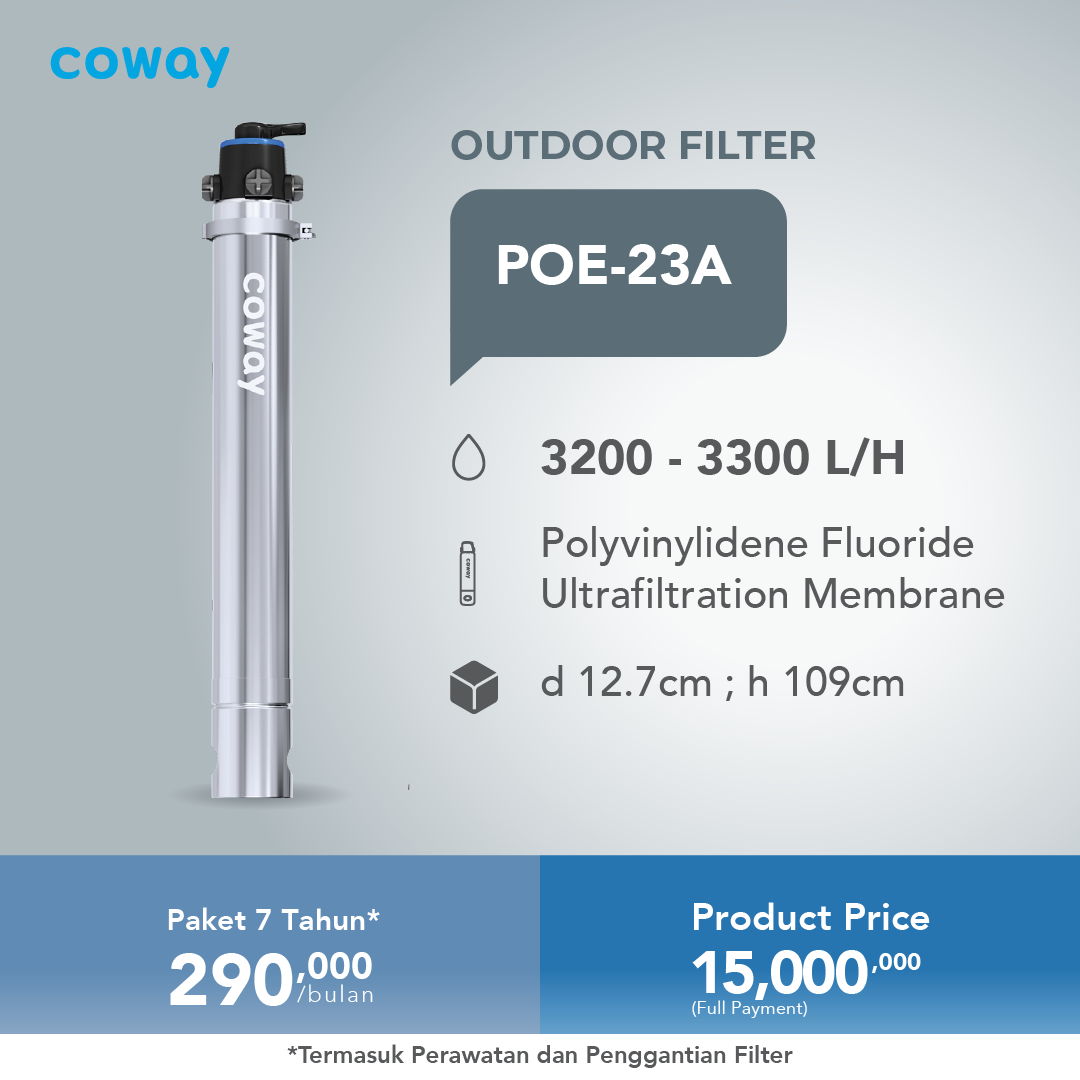 Coway POE-23A – Filter Air Seluruh Rumah (Point of Entry)