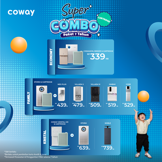 Diskon Coway Resmi Indonesia – Promo Air & Water Purifier